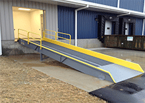 Four types of dock ramp